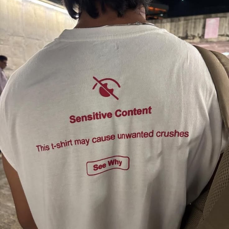 SENSITIVE CONTENT T-shirt